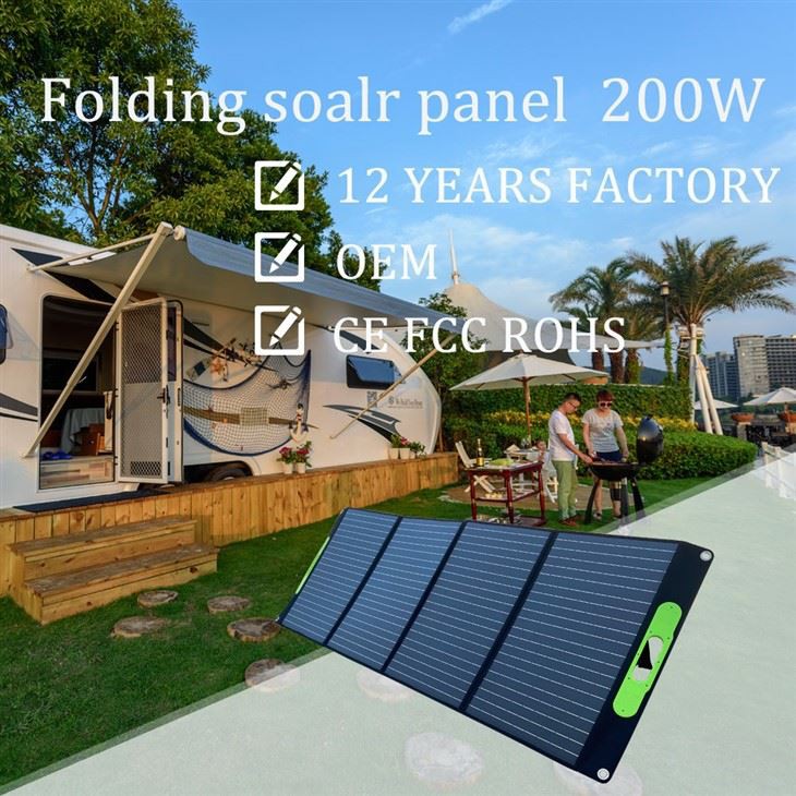 Складна сонячна панель 200w